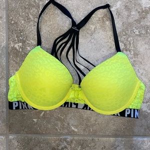 Victoria’s Secret PINK push-up bra NWT 34B